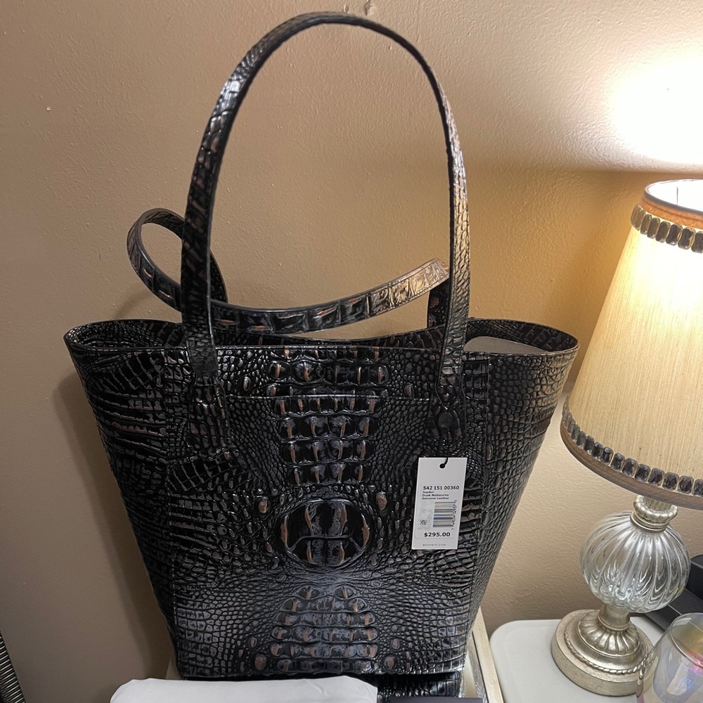‼️sold‼️Brahmin Jayden tote Dusk